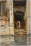 Venetian Passageway, c.1905 (w/c, gouache, and graphite on white wove paper)