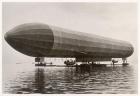 The Zeppelin LZ2, Friedrichshafen, 1905 (b/w photo)
