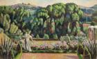 The Artist's Garden at Durbins, c.1915 (oil on canvas)