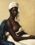 Portrait of a Negress, 1799-1800, (oil on canvas)