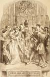 Illustration for Much Ado About Nothing, from 'The Illustrated Library Shakespeare', published London 1890 (litho)