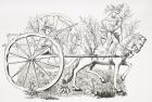 How to Take a Cart to Allure Beasts, after a miniature in the 15th century Manuscript of Phoebus, from 'Le Moyen Age et La Renaissance' by Paul Lacroix (1806-84) published 1847 (litho)