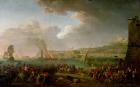 The French Army Entering Naples Under the Command of General Championnet (1762-1800) 21st January 1799, 1799 (oil on canvas)