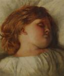 The Sleeping Child - A Granddaughter, c.1896 (oil on canvas)