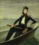 Portrait of a Young Danish Naval Officer, 1841 (oil on canvas)