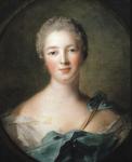 Madame de Pompadour (1721-64) 1748 (oil on canvas)