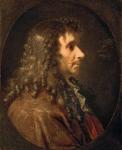 Portrait of Moliere (1622-73) 1660 (oil on canvas)