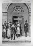 Waiting to See the Prisoners; A Sketch at Kilmainham Jail, Dublin, from 'The Illustrated London News', 11th May 1881 (engraving)