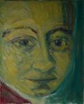 Mozart, from 'Mozart the Symphonist' (oil on canvas)