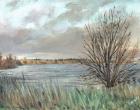 Fannyside Loch, 2009, (acrylic on canvas board)