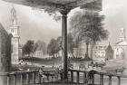 Northampton, Massachusetts, USA. From a 19th century print engraved by R Sands after W H Bartlett