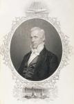 James Buchanan, from 'The History of the United States', Vol. II, by Charles Mackay (engraving)