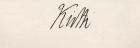 Lord Keith's (1746-1823) signature (litho)