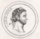 Emperor Caracalla, from 'Crabb's Historical Dictionary', published 1825 (litho)