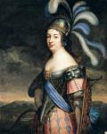 Anne de La Grange-Trianon (1632-1707) Countess of Palluau and Frontenac (oil on canvas)