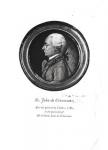 Michel-Guillaume-Jean de Crevecoeur (1735-1813) frontispiece of his 'Sketches of 18th Century America' (engraving) (b&w photo)