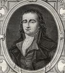 Pierre Gaspard Chaumette (1763-94) from 'Histoire de la Revolution Francaise' by Louis Blanc (1811-82) (engraving)