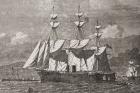 HMS Sultan at the Queen's Jubilee Naval Review, from 'The Illustrated London News', July 1887 (litho)
