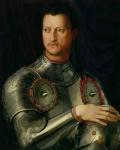Portrait of Cosimo I (1519-74) de Medici (tempera on panel)