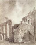 Ruin of St. Botolph's Priory, Colchester, c.1809 (chalk and pencil on paper)
