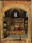 St. Jerome in his study, c.1475 (oil on panel) (see 259352 for detail)