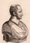 Paolo Veronese, illustration from '75 Portraits Of Celebrated Painters From Authentic Originals', published in London, 1817 (engraving)