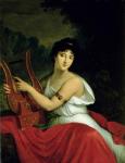 Portrait of Madame de la Pleigne (oil on canvas)
