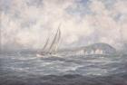 Off the Needles, Isle of Wight, 1997 (oil on canvas)