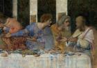 The Last Supper, 1495-97 (fresco) (post restoration)