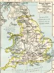 Map of Roman Britain c. 410. From Historical Atlas, published 1923.