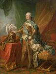 Louis XV of France (oil on canvas)