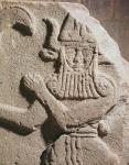 Relief depicting a Hittite idol, 11th-9th century BC (stone)