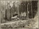 Brady's photo outfit in front of Petersburg, Virginia 1864