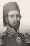 Abdulmecid I, from 'Gallery of Historical Portraits', published c.1880 (litho)