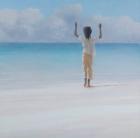 Rasta on beach, 2012 (acrylic on canvas)