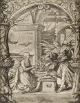 The Annunciation, from 'A Catalogue of a Collection of Engravings, Etchings and Woodcuts', by Richard Fisher, published 1879 (litho)