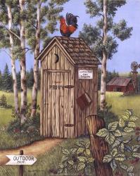 Outhouse - Rooster | Obraz na stenu