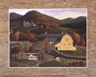 John Leone - Early Sunrise Farm Size 8x10 | Obraz na stenu