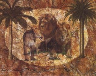 Jungle Lions | Obraz na stenu