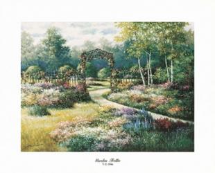 T.c. Chiu - Garden Trellis Size 22x28 | Obraz na stenu