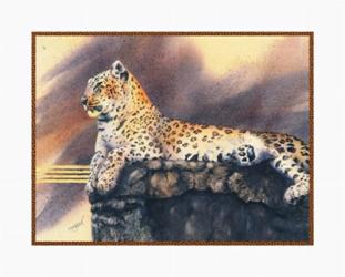 Lounging Leopard | Obraz na stenu
