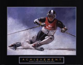 Achievement - Skier | Obraz na stenu