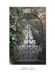 Garden Gate - Filoli, CA | Obraz na stenu