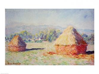 Haystacks in the Sun, Morning Effect, 1891 | Obraz na stenu