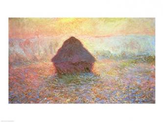 Haystack, Hazy Sunshine, 1891 | Obraz na stenu