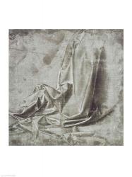 Drapery study for a kneeling figure in Profil Perdu | Obraz na stenu