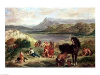 Ovid among the Scythians, 1859 | Obraz na stenu