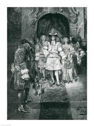 Quaker and King at Whitehall | Obraz na stenu