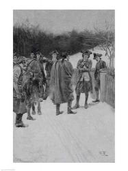 Paul Revere Bringing News to Sullivan | Obraz na stenu