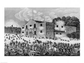 The Siege of the Alamo | Obraz na stenu